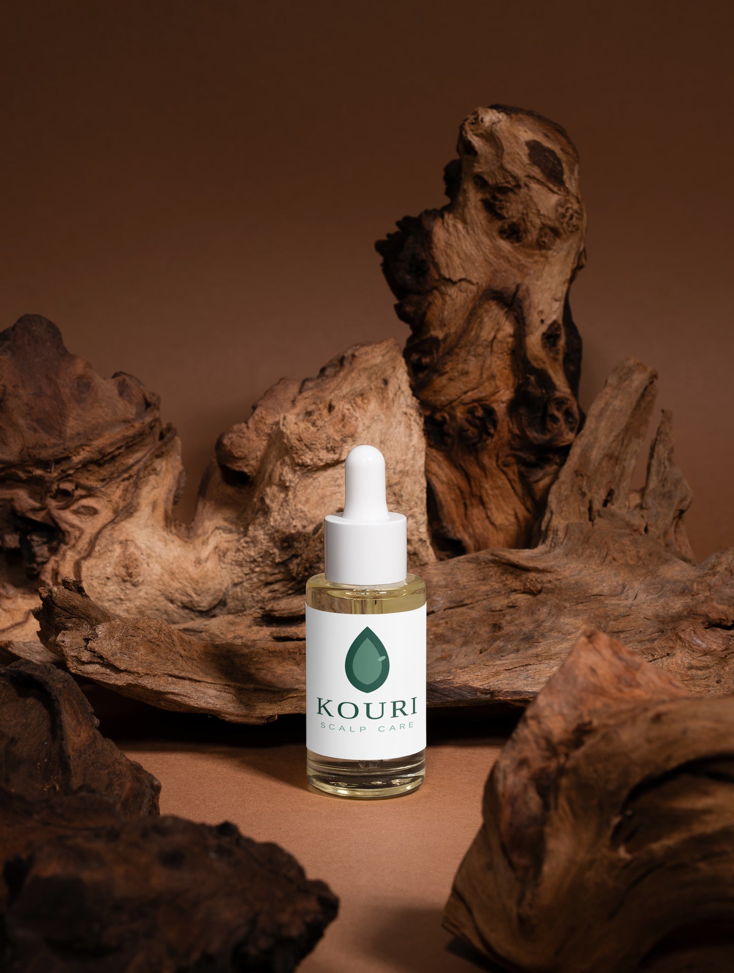 Huile Fortifiante Cuir Chevelu Kouri — Romarin & Menthe Poivrée